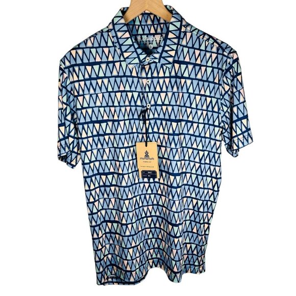 Chubbies The Triangu-later Performance Polo 2.0 Size Small Shirt Business Golf W - Picture 1 of 7
